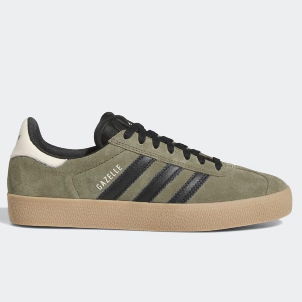 adidas Gazelle ADV Olive Strata / Black / Gum